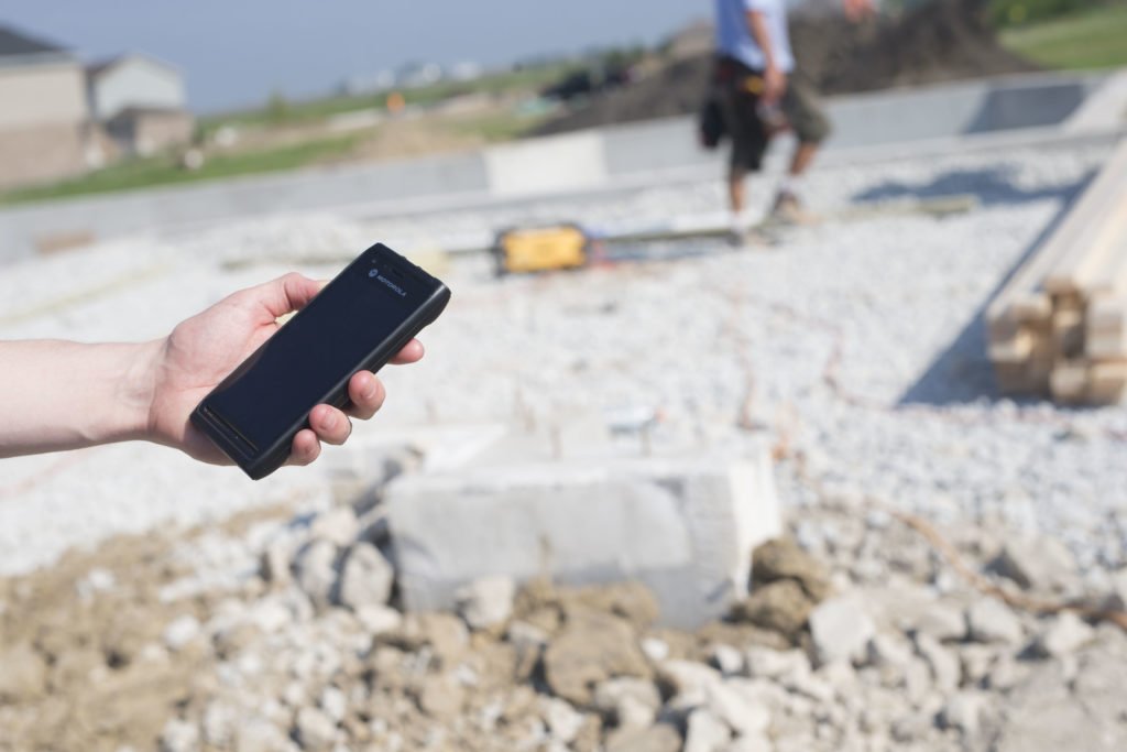 Talkie walkie pour chantier btp